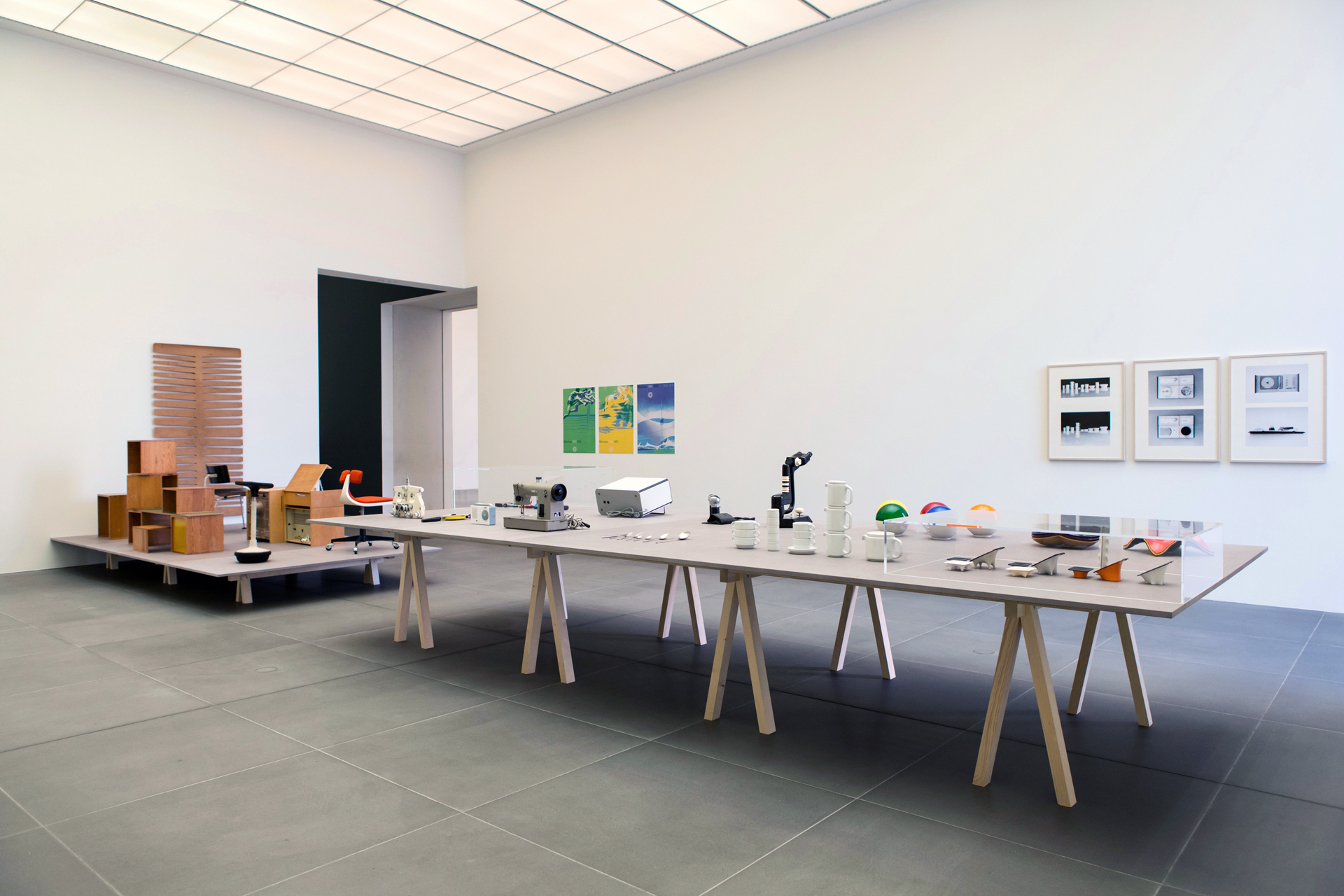 Examples of Graphic and Furniture Design of the Ulm School of Design