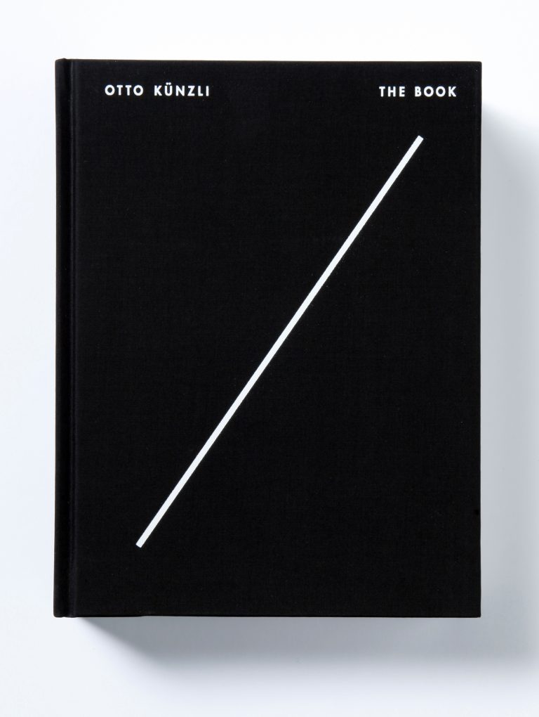 Black book cover with diagonal white line.